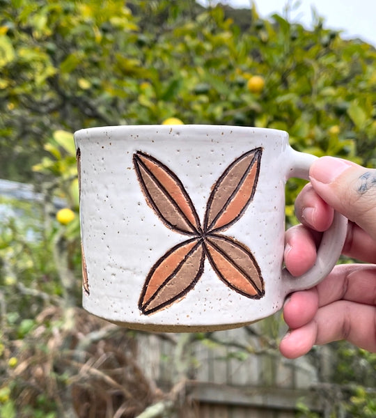 Hand Carved Siapo  Mug (170) by MASINA CREATIVE