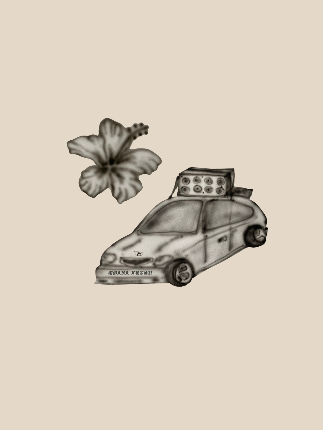 Moana Fresh Siren Tamariki Tee - Pre-Order