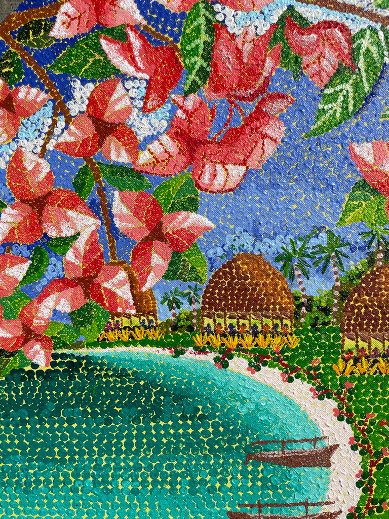 Ferila lanu mumu - original painting by Pusi Urale