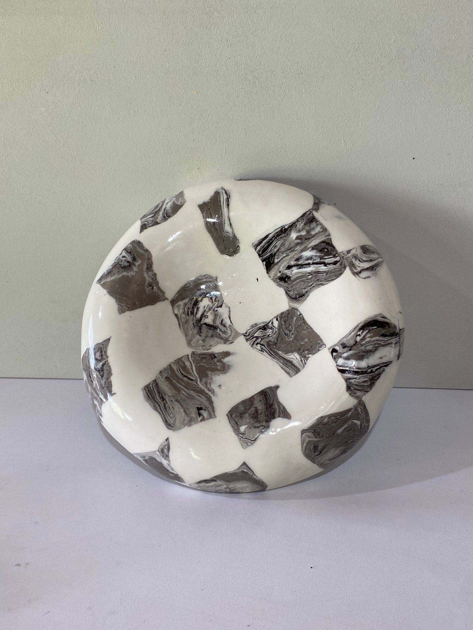 Checker Pebble (18.5cm) by Avara Studio