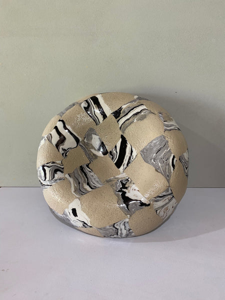 Checker Pebble (20cm) by Avara Studio