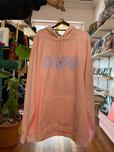 Bubble Hoodie ~ Pink (non gendered) by Papa Clothing