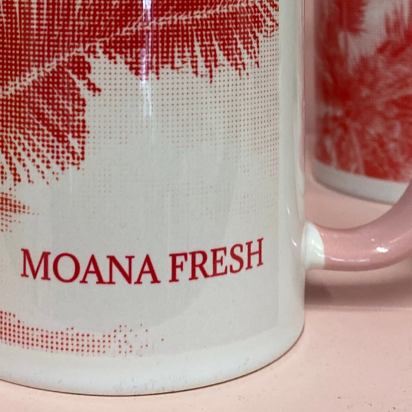 Moana Fresh Mug - Pink Coconut Palms