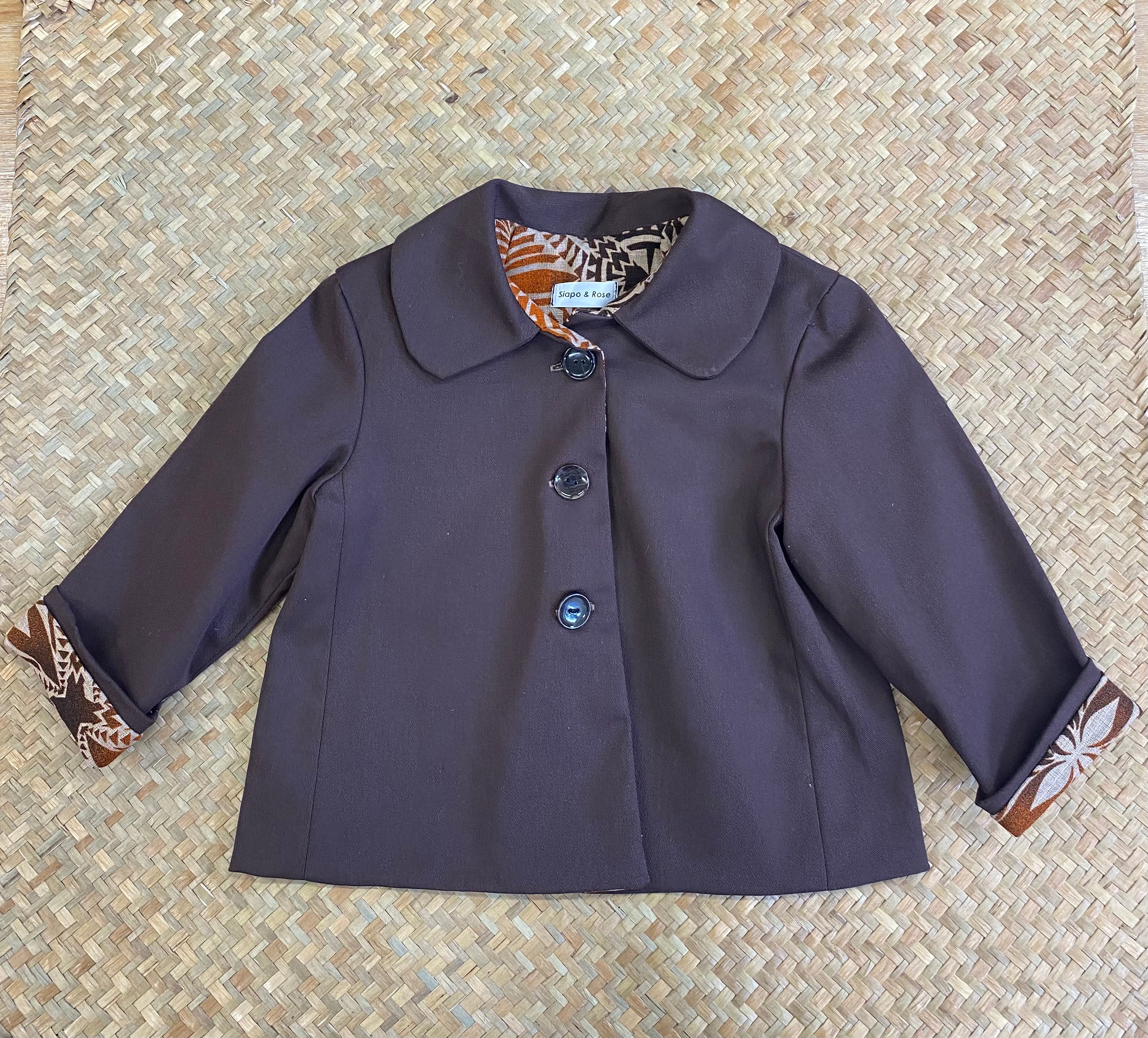 Kids Brown Coat by Siapo & Rose