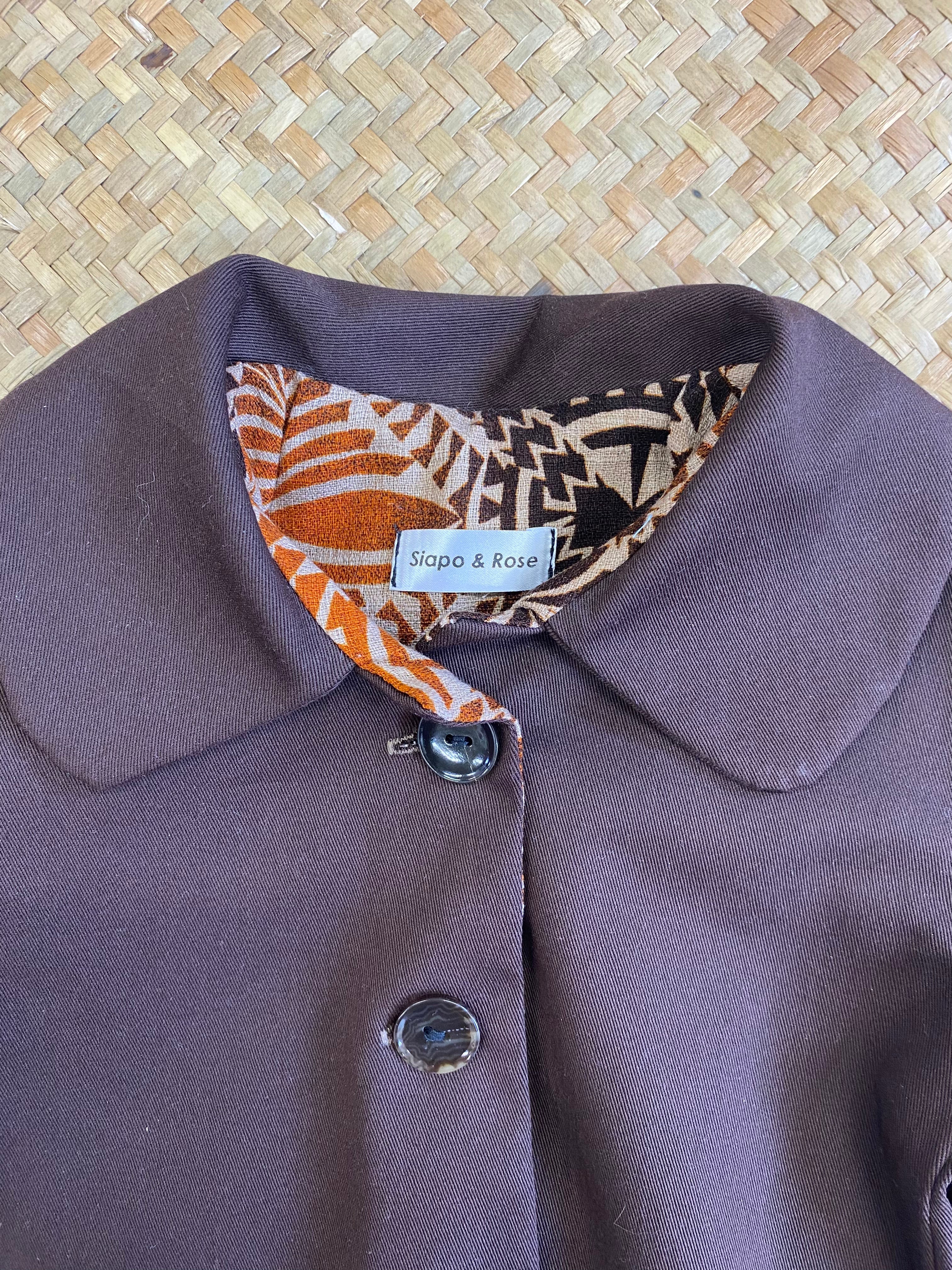 Kids Brown Coat by Siapo & Rose