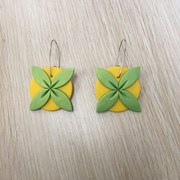 Tipani Statement Earrings (large) - by Aolele