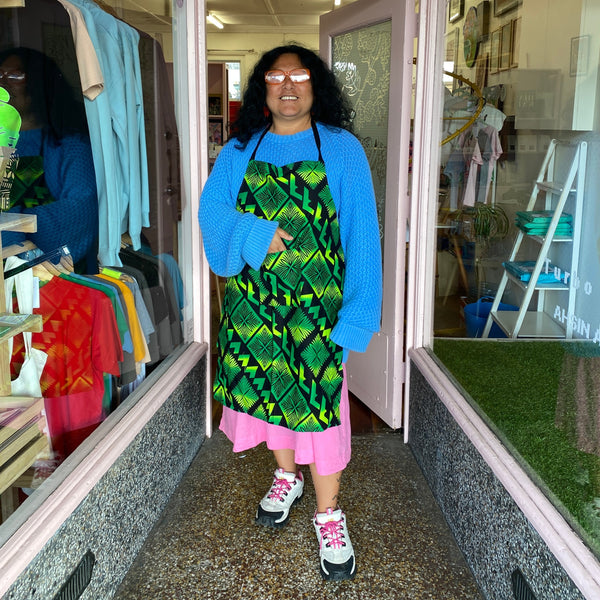 Moana Oa Apron - Green