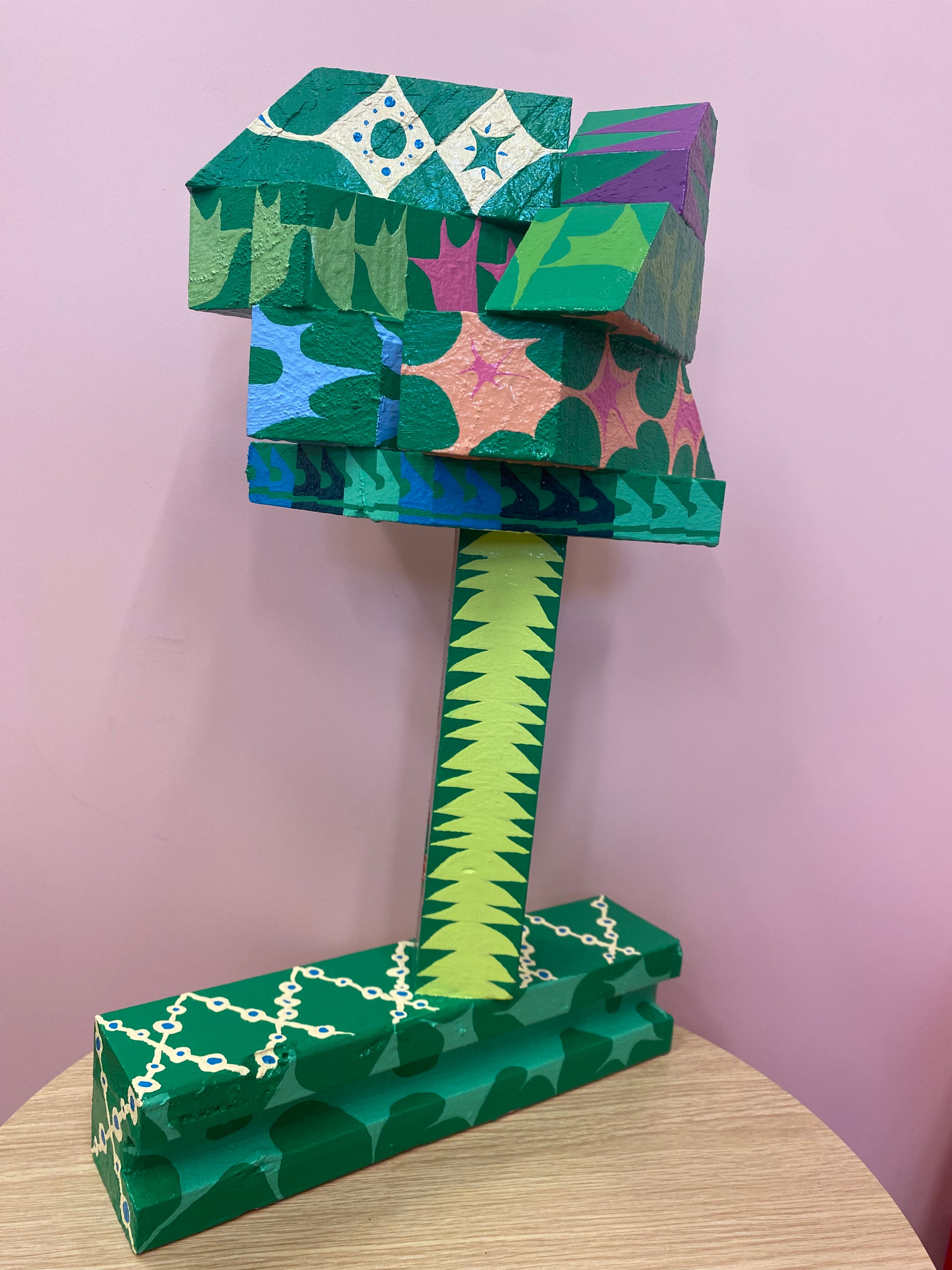 Treetopia - original sculpture by Sean Hill