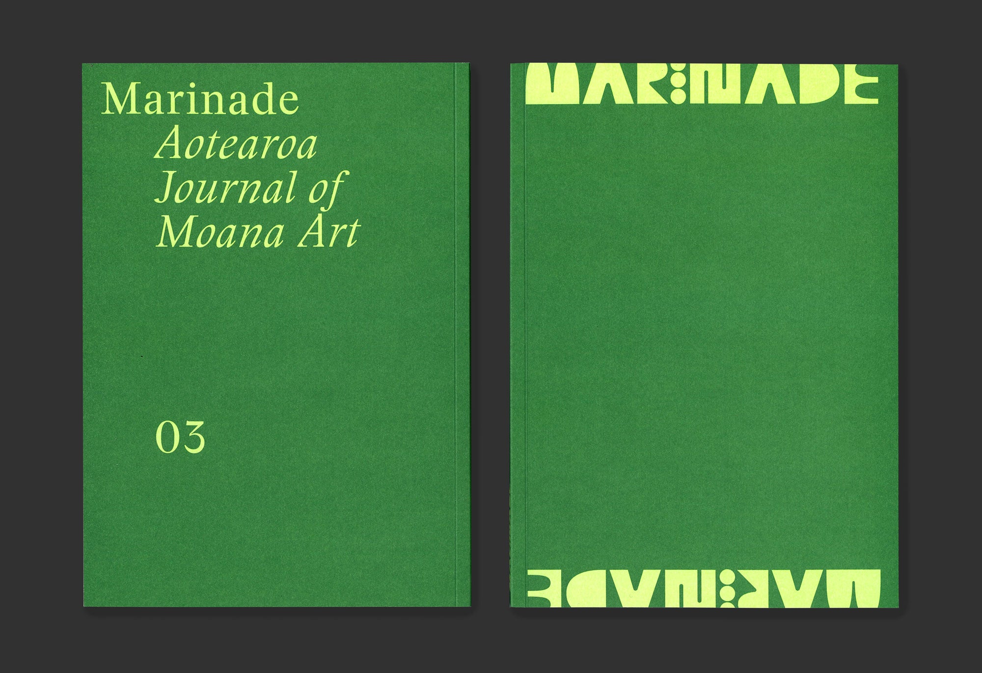 - BUNDLE - Marinade: Aotearoa Journal of Moana Art Issue 01, 02 & 03