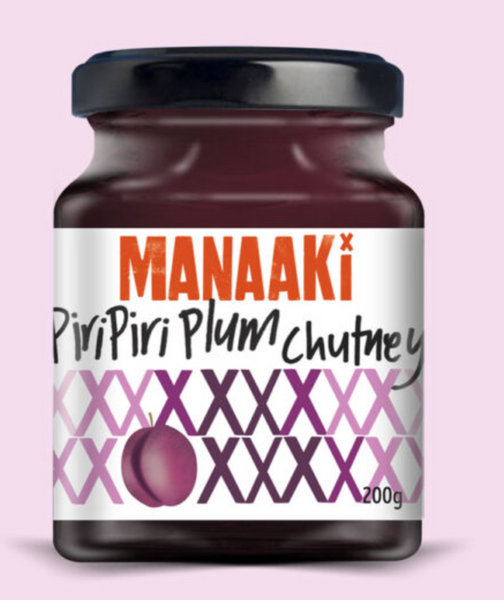 Piripiri Plum Chutney, 200g - Manaaki