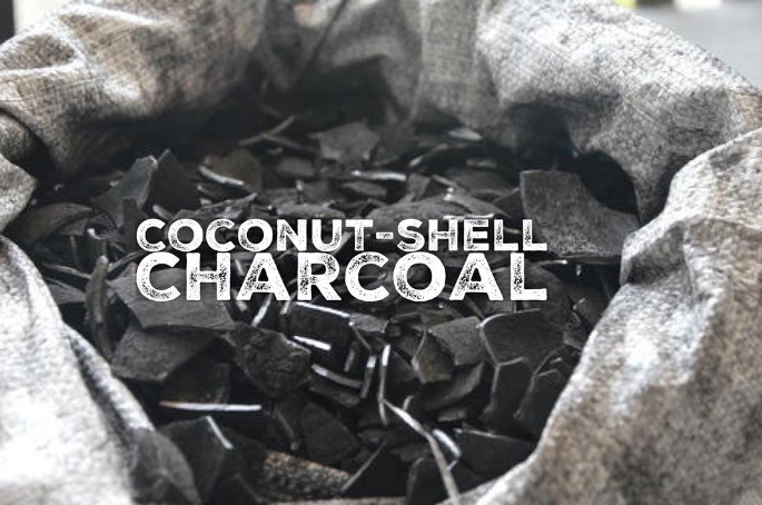 Handmade Charcoal Coconut Soap, Kula Palms