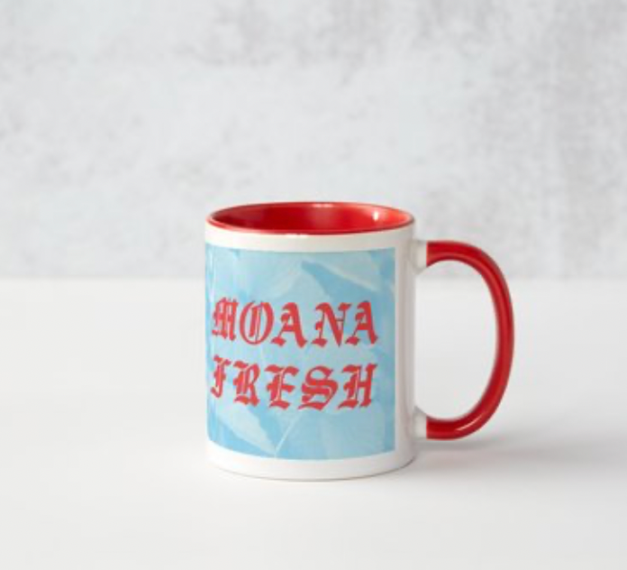 Moana Fresh Mug - Blue & Red