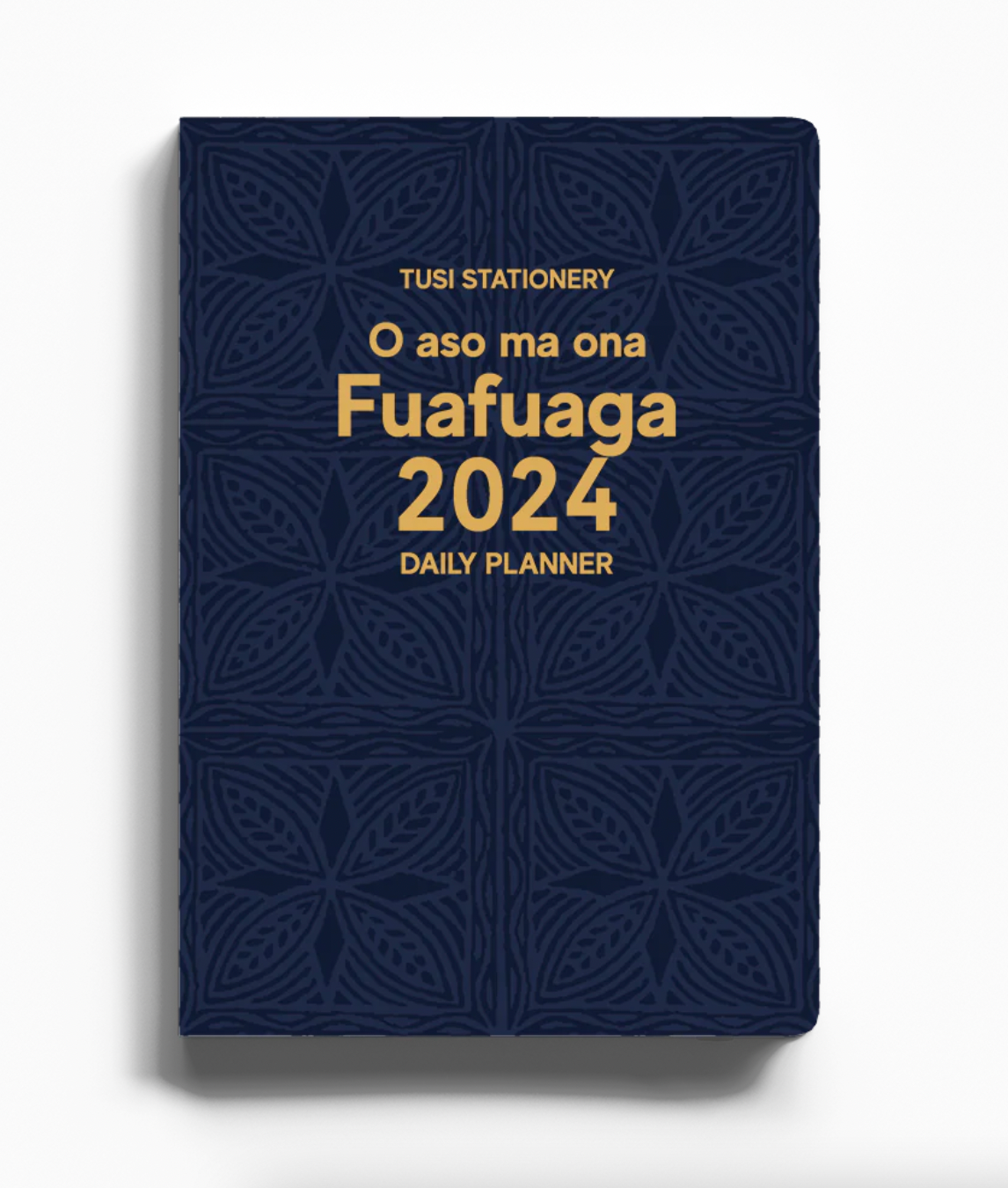 2024 Samoan Daily Planners - Tuhi Stationery (12 months) Premium Blue