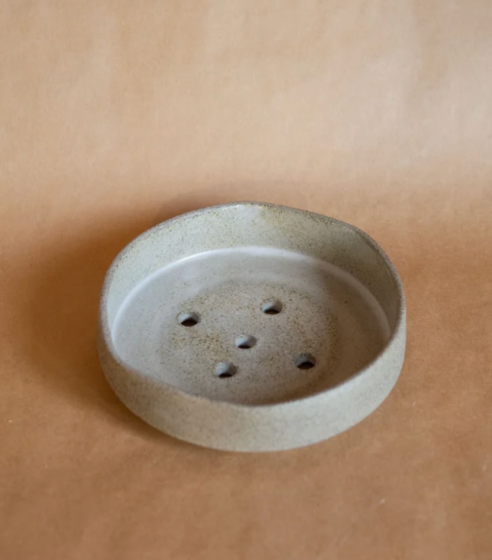 Soap Dish - Kirikiri by THEA CERAMICS (Aotearoa Shipping Only)