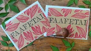 Fa'afetai Handmade & Handprinted Card by Ula&HerBrothers