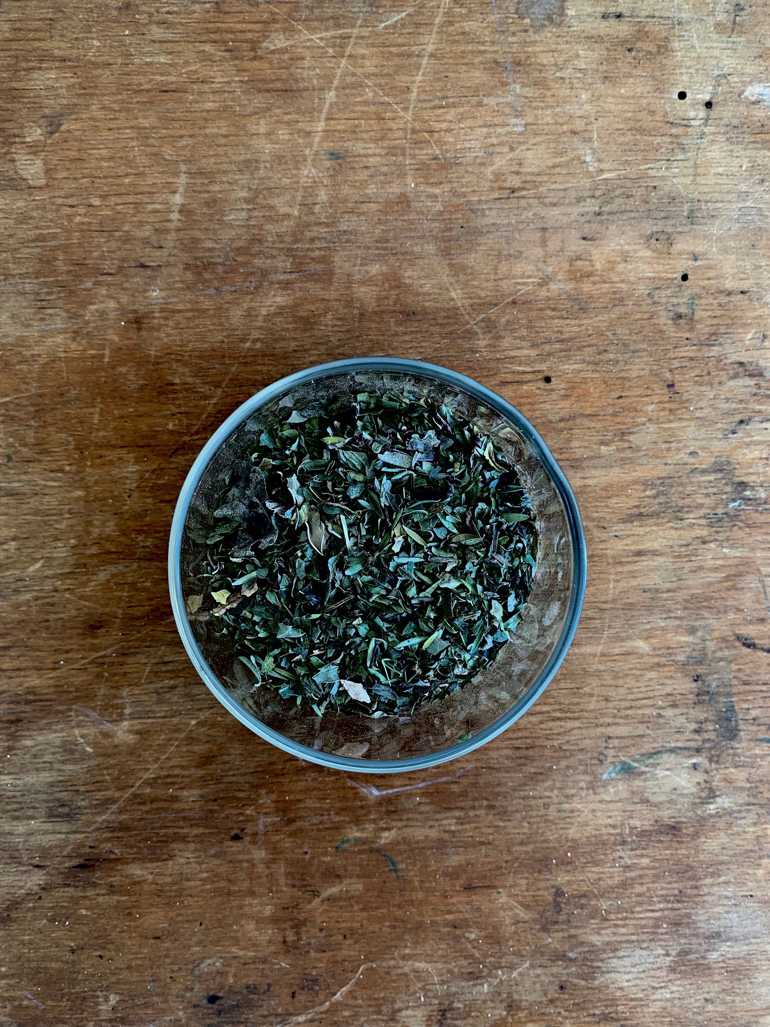 Ngahere Sencha Tea with muslin teabag by Kaputī Studio