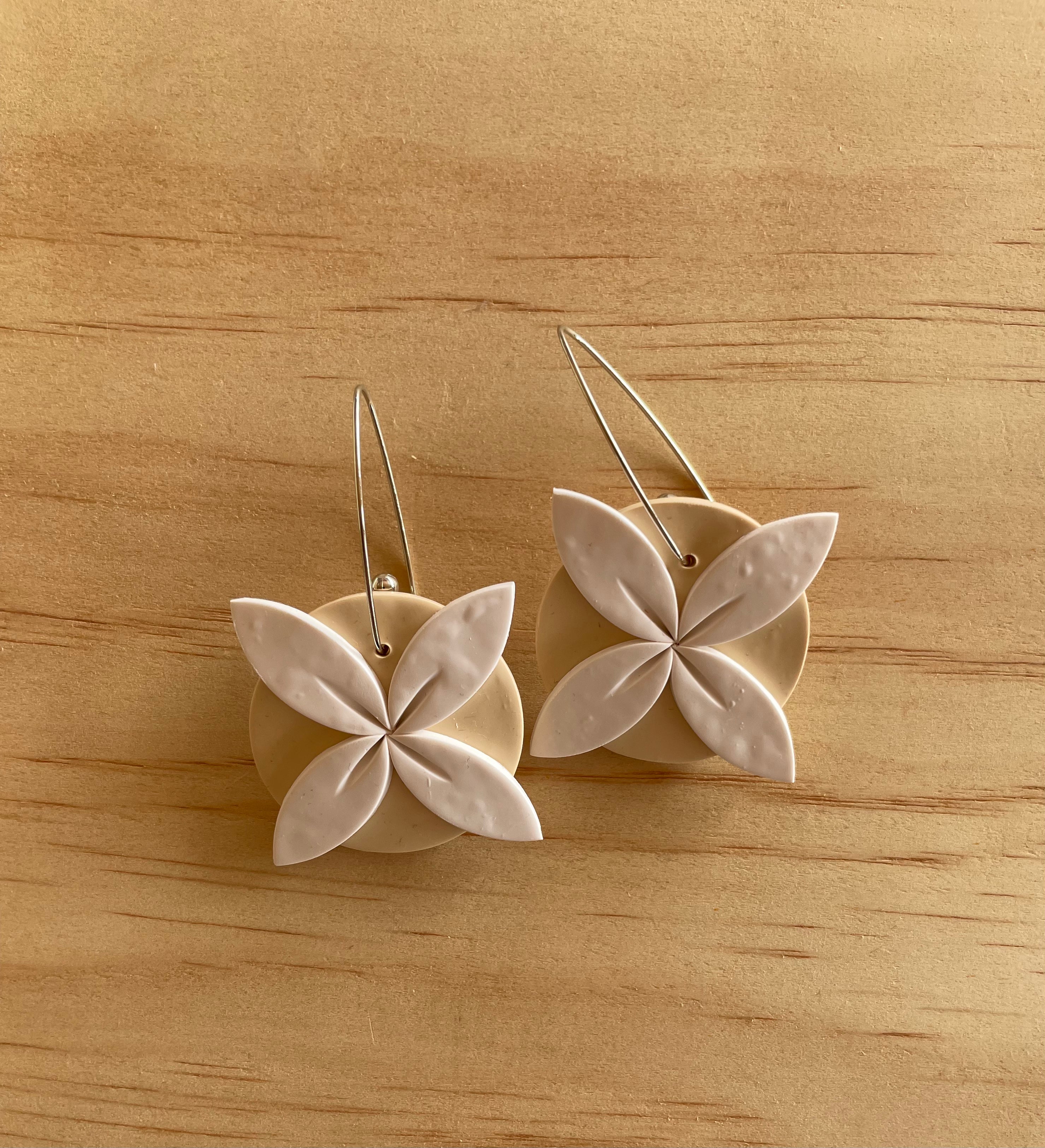 Tipani Statement Earrings (large) - by Aolele