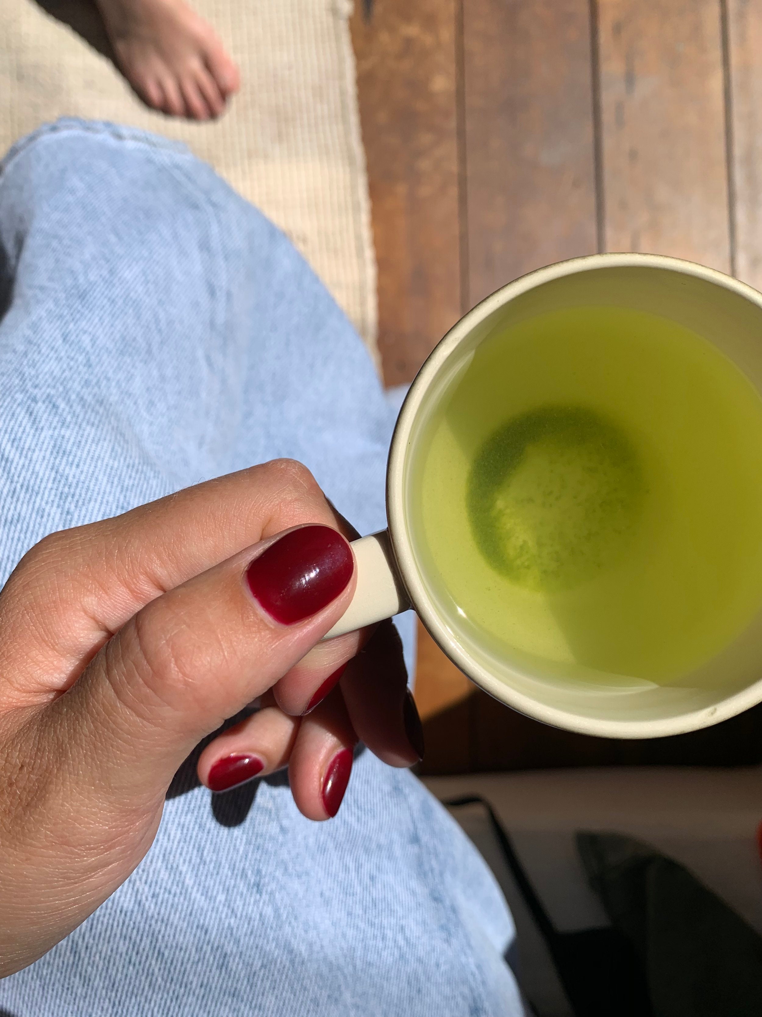 Ngahere Sencha Tea with muslin teabag by Kaputī Studio