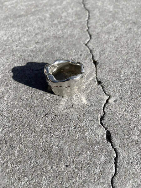 Tuatoru - Phat melt ring by Niki White