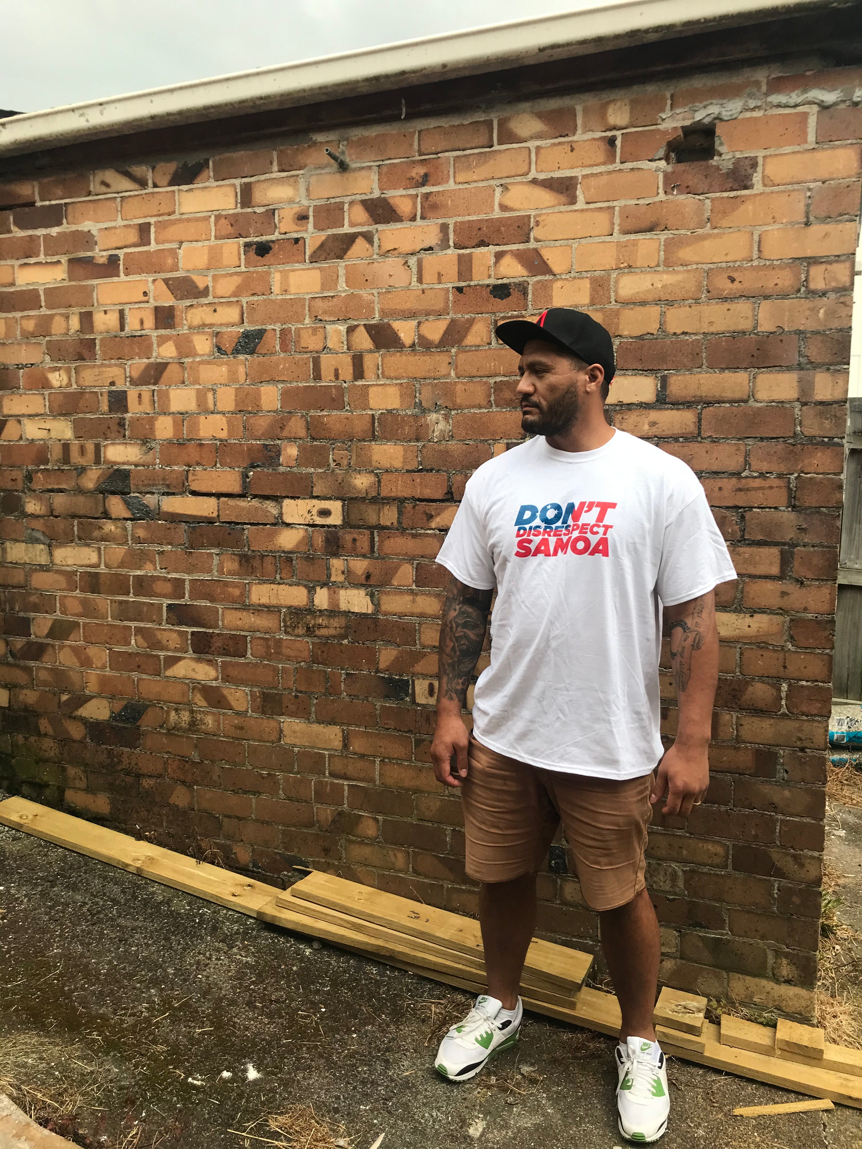 Don't Disrepect Samoa Fundraiser T-Shirts