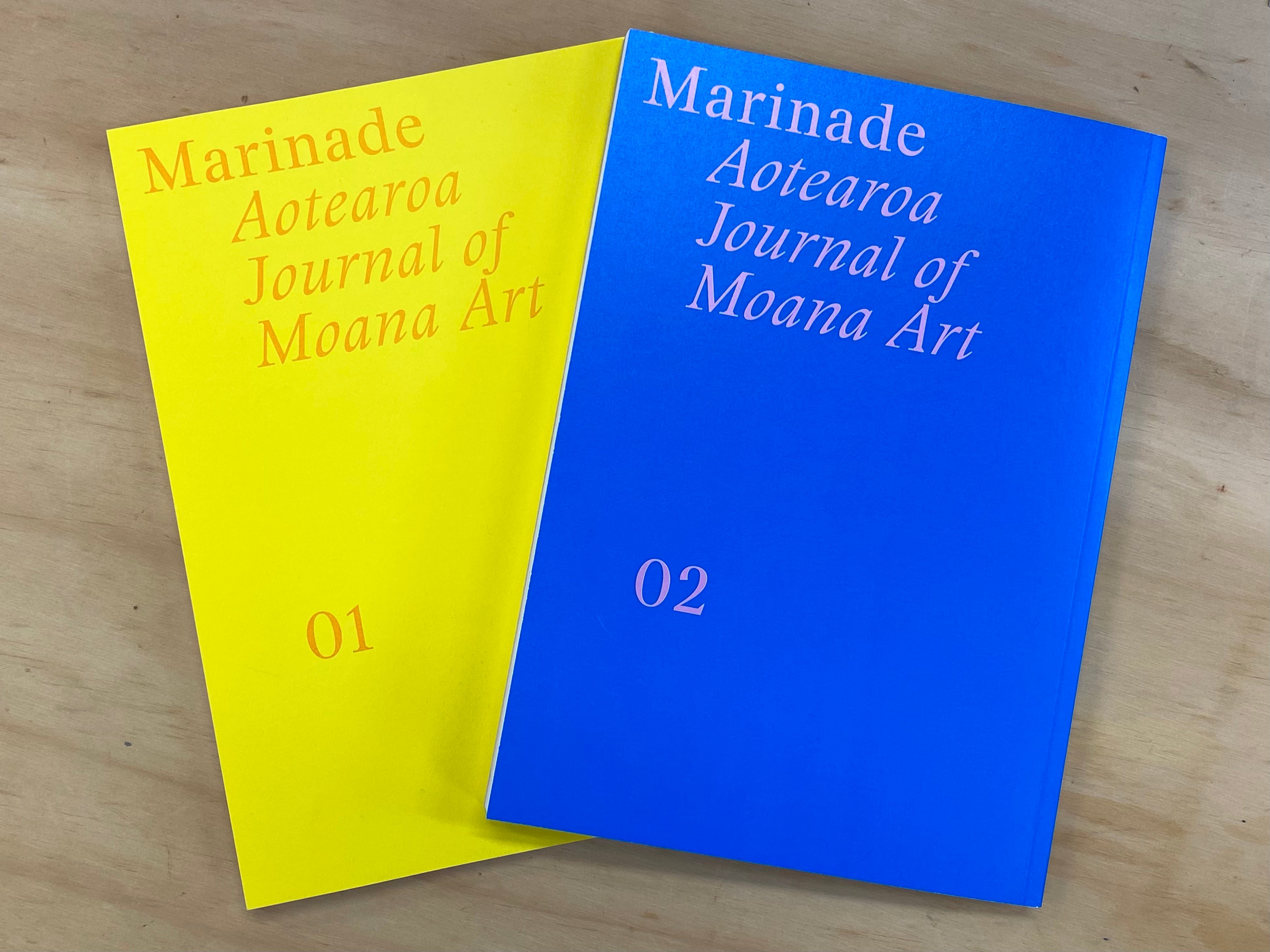 - BUNDLE - Marinade: Aotearoa Journal of Moana Art Issue 01 & 02