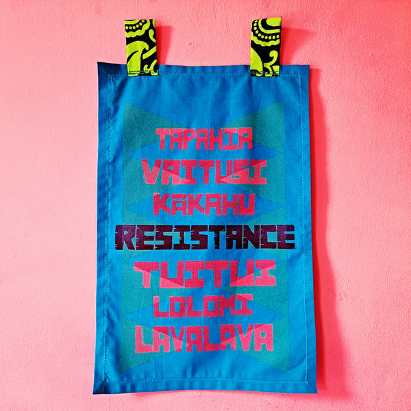 >>> Resistance <<< Textile wall hanging 6/10